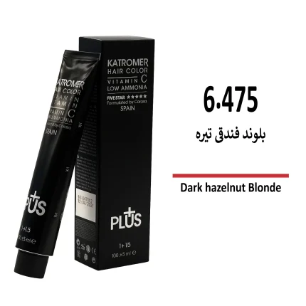 رنگ مو کاترومر بلوند فندقی تیره 6/475