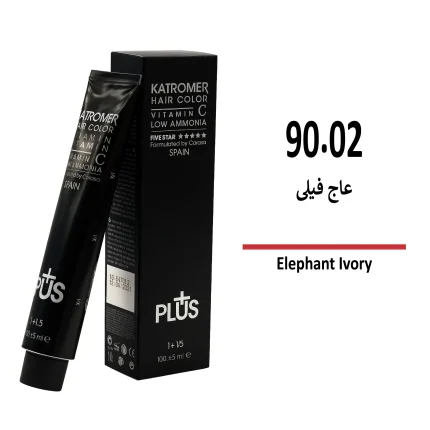 رنگ مو کاترومر عاج فیلی 90/02