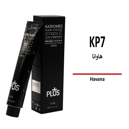رنگ مو کاترومر هاوانا KP7