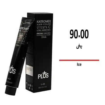 رنگ مو کاترومر یخی 90/00