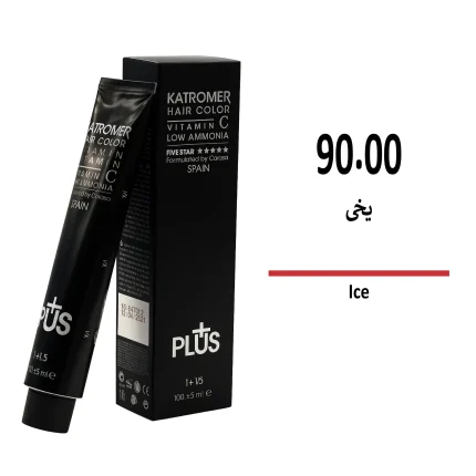 رنگ مو کاترومر یخی 90/00