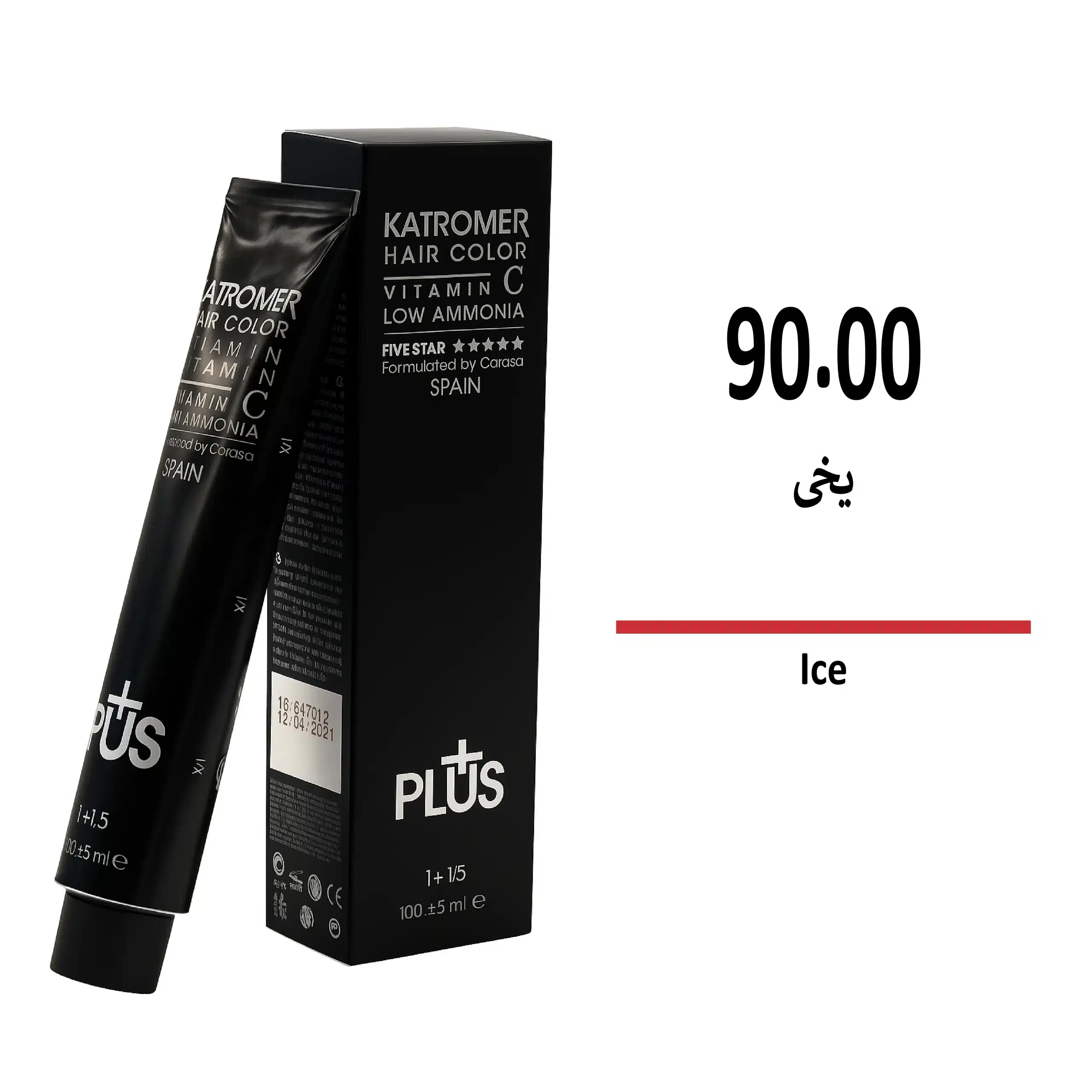 رنگ مو کاترومر یخی 90/00 رنگ مو کاترومر یخی 90/00
