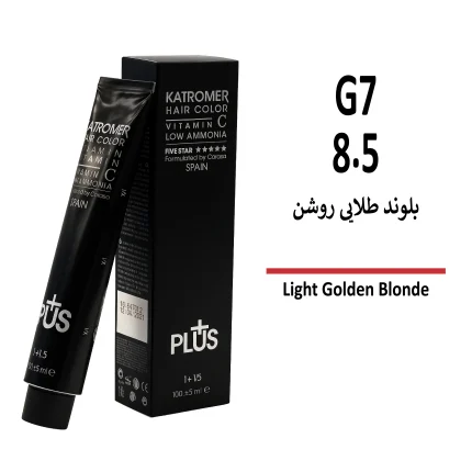 رنگ مو کاترومر بلوند طلایی روشن G7 8/5