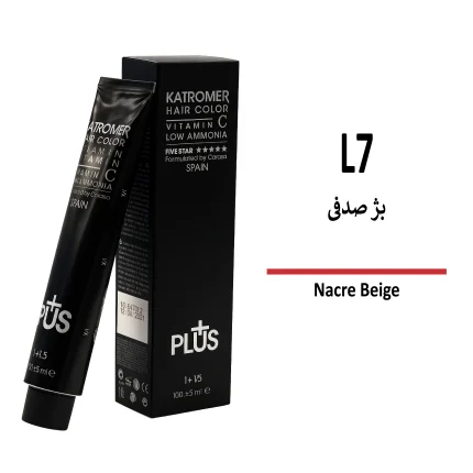 رنگ مو کاترومر بژ صدفی L7