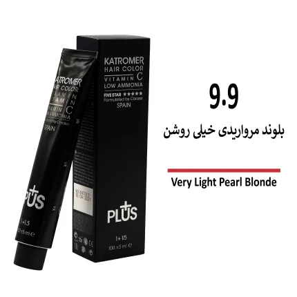 رنگ مو کاترومر بلوند مرواریدی خیلی روشن 9/9