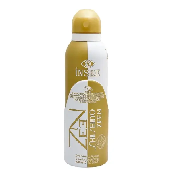 Zen-Shiseido-11 اسپری بدن زنانه اینسی مدل ZEEN SHIISEIIDO