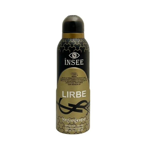 لیبر اینسی 2 اسپری بدن زنانه اینسی مدل LIRBE YSL