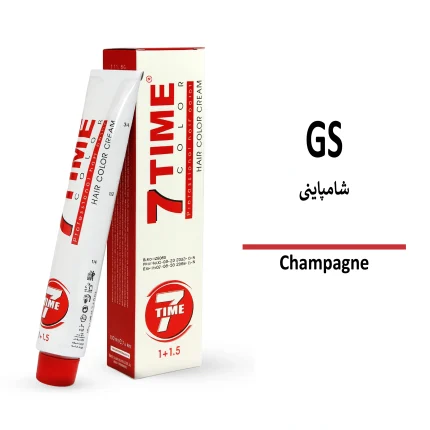 رنگ مو سون تایم شامپاینی GS