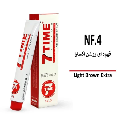 رنگ مو سون تایم قهوه ای روشن اکسترا NF.4