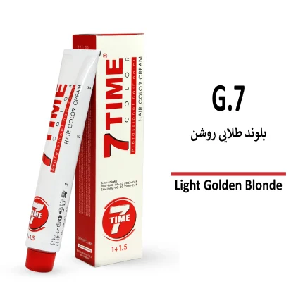 رنگ مو سون تایم بلوند طلایی روشن G.7
