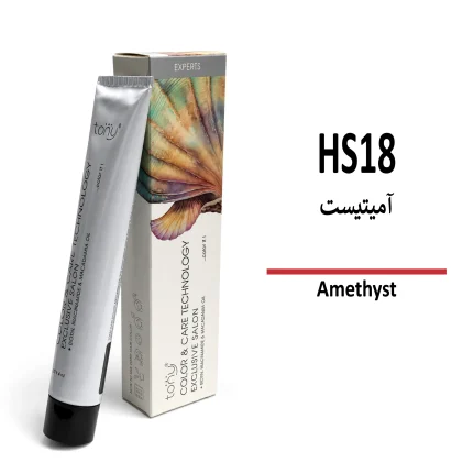 رنگ مو تونی آمیتیست HS18 حجم 100 میلی لیتر