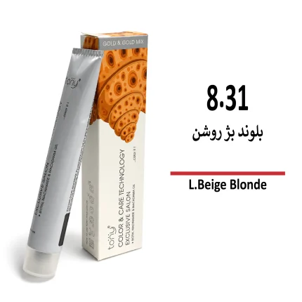رنگ مو تونی بلوند بژ روشن 8/31