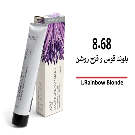 رنگ مو تونی بلوند قوس و قزح روشن 8/68
