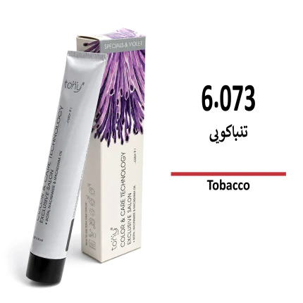 رنگ مو تنباکویی 6/073 تونی حجم 100 میلی لیتر