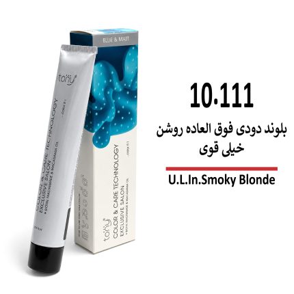 رنگ مو تونی بلوند دودی فوق العاده روشن خیلی قوی 10/111