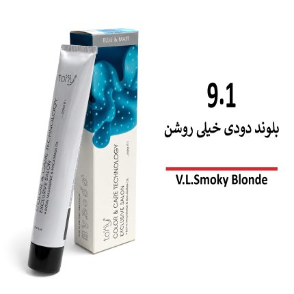 رنگ مو تونی بلوند دودی خیلی روشن 9/1