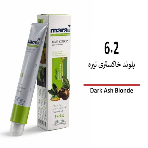 رنگ مو مارال بلوند خاکستری تیره 6/2